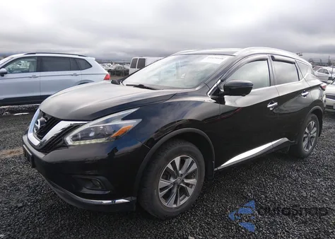 2018 Nissan Murano Sl z USA, uszkodzony, nr VIN 5N1AZ2MH2JN190406